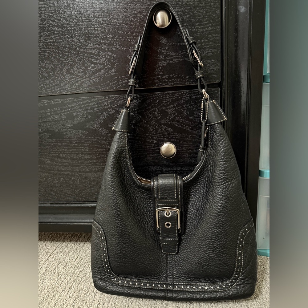 Coach Hamilton hobo with buckle